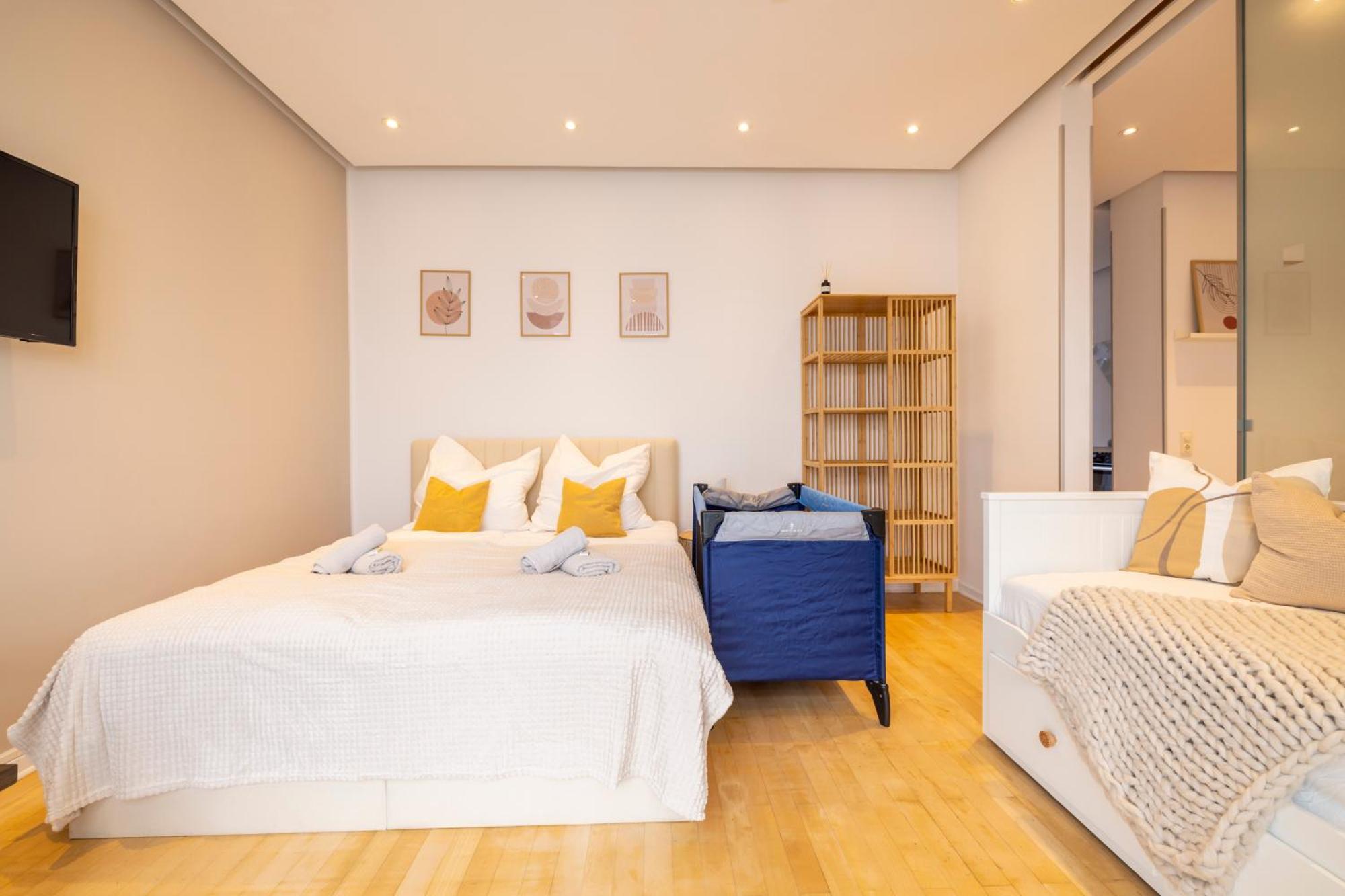 Maisonette Rustic Altstadt Zentral-Wlan-Parkplatz Erfurt Bagian luar foto