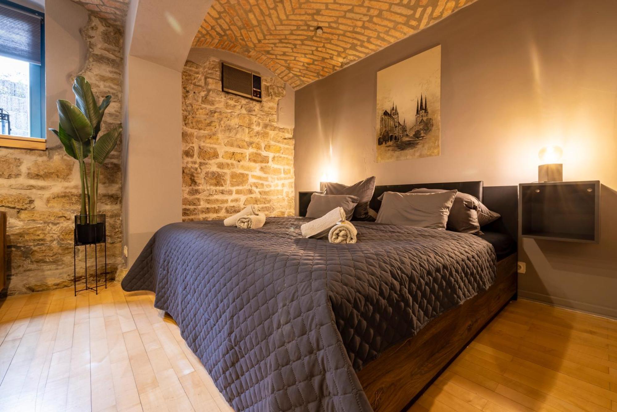 Maisonette Rustic Altstadt Zentral-Wlan-Parkplatz Erfurt Bagian luar foto